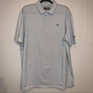 EUC Callaway  Opt-Dri S/S Gold Polo Size XL.